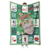 A Christmas Story Blanket
