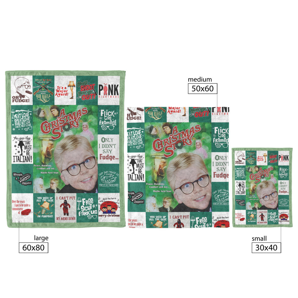 A Christmas Story Blanket