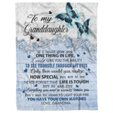 A Flower Butterfly Gift Of Grandma For Granddaughter copy