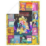 Adventure Time blanket lamf laij