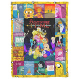 Adventure Time blanket lamf laij