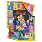 Adventure Time blanket lamf laij