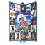 All Dogs Go To Heaven Fleece