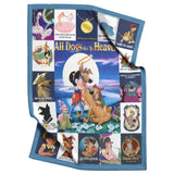 All Dogs Go To Heaven Fleece
