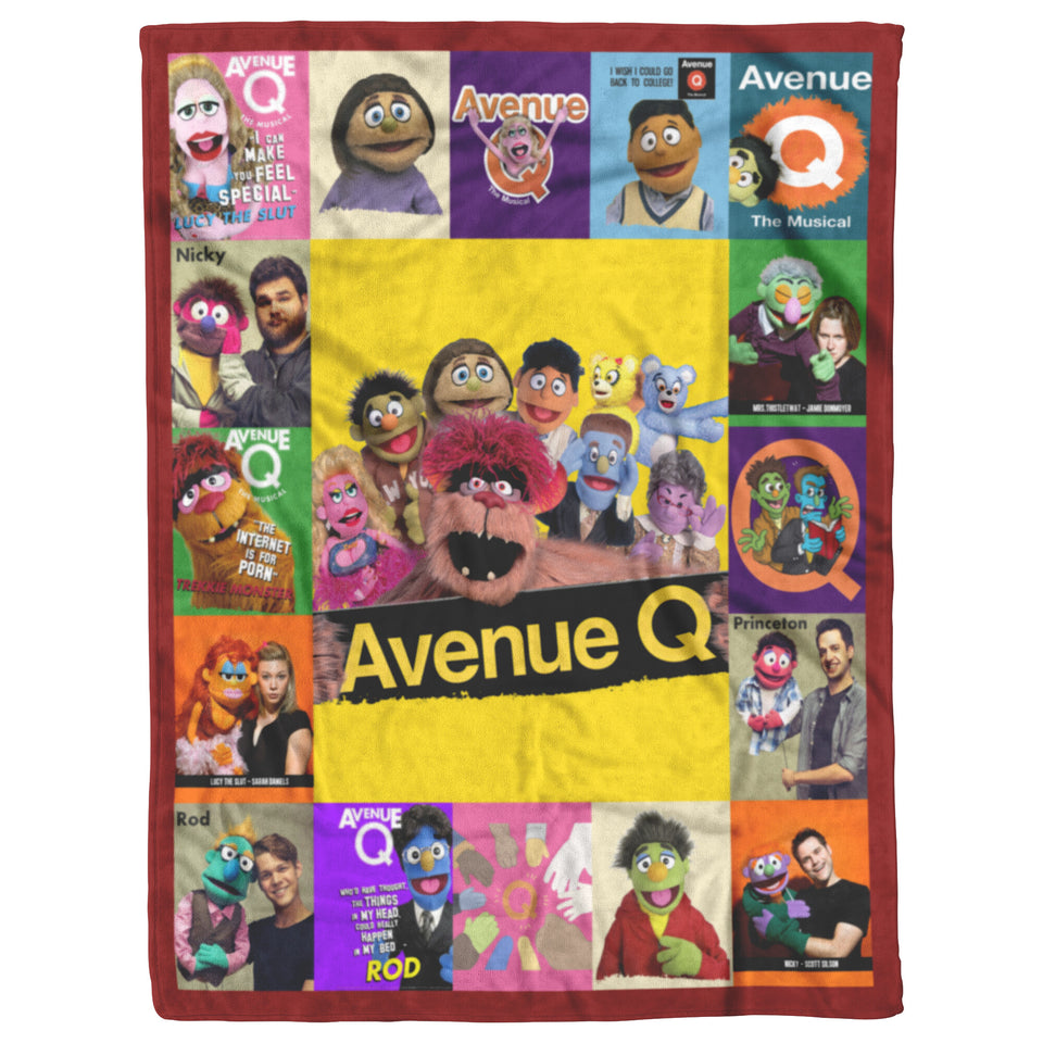 Avenue Q Blanket, Avenue Q Musical Quilt