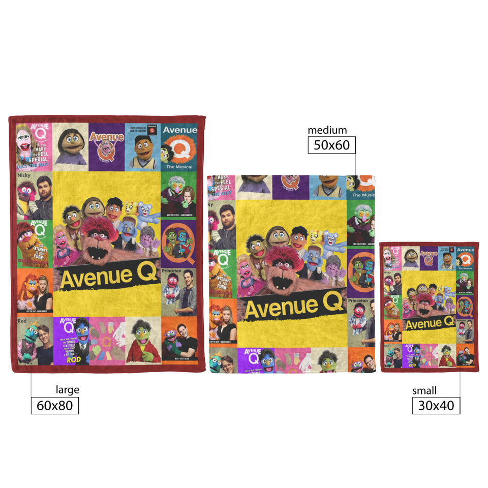 Avenue Q Blanket, Avenue Q Musical Quilt