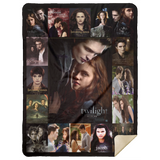 The Twilight Saga Blanket Twilight Quilt Fleece Sherpa Throw Film series - MSHL Premium Mink Sherpa Blanket 60x80
