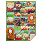 South Park Blanket, South Park TV Series Fleece, Sherpa Blanket Ver2 - MSHL Premium Mink Sherpa Blanket 60x80