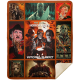 Michael Myers Blanket Horror Movies Blanket Fleece Sherpa Throw Quilt Halloween - MSHM Premium Mink Sherpa Blanket 50x60