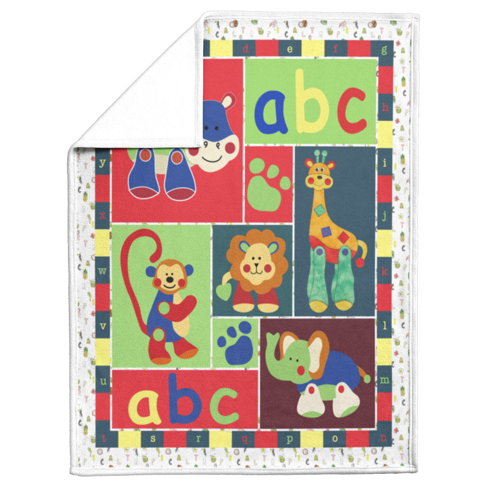 Baby Alphabet Animals 30x40