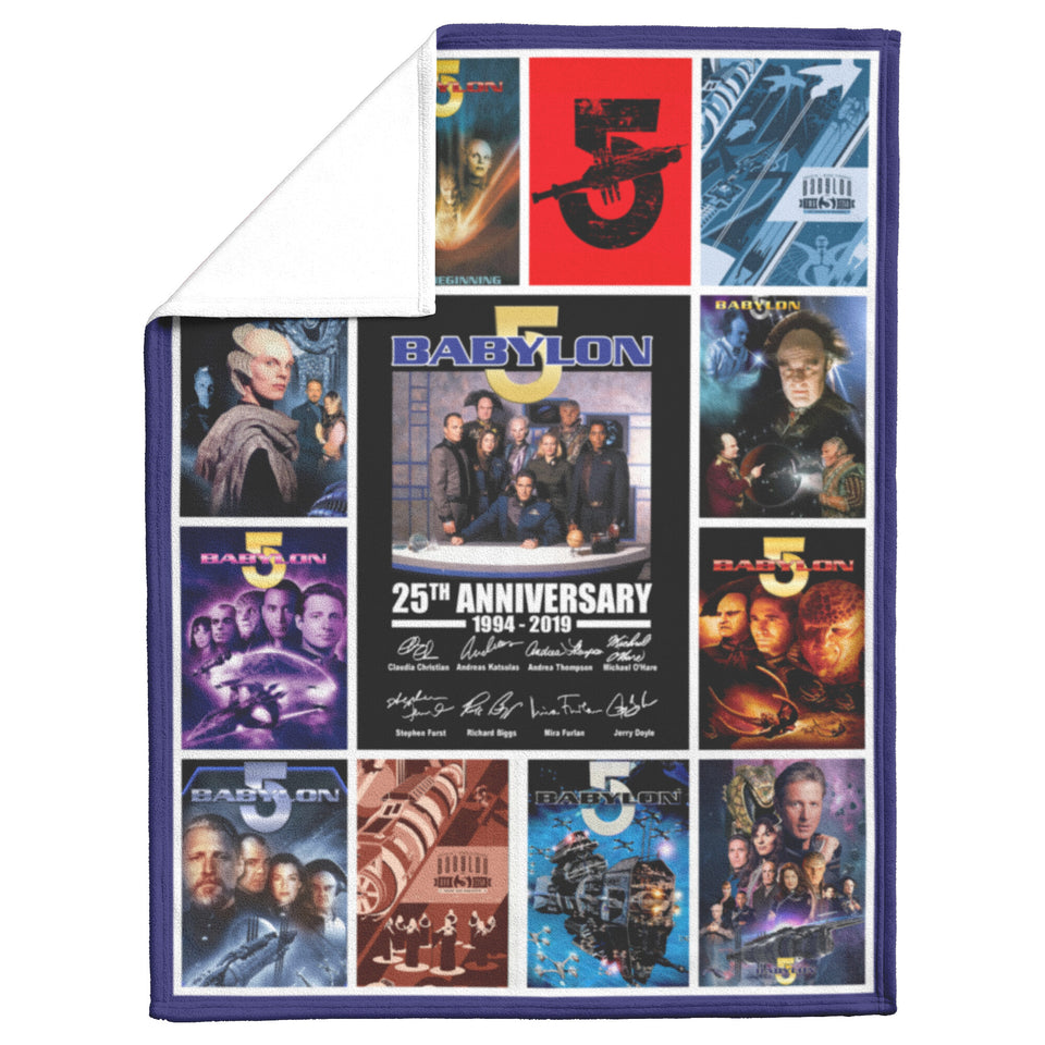 Babylon 5 Blanket, Babylon 5 TV Series Fleece copy
