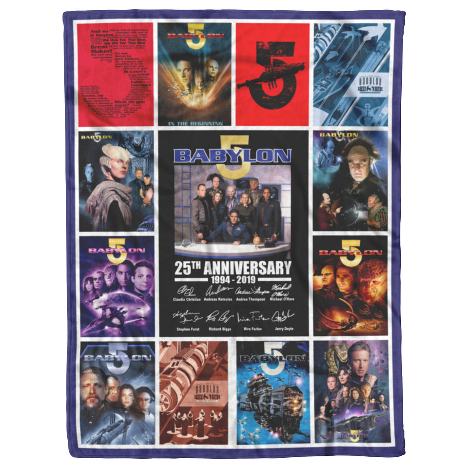 Babylon 5 Blanket, Babylon 5 TV Series Fleece copy