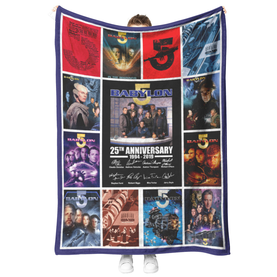 Babylon 5 Blanket, Babylon 5 TV Series Fleece copy