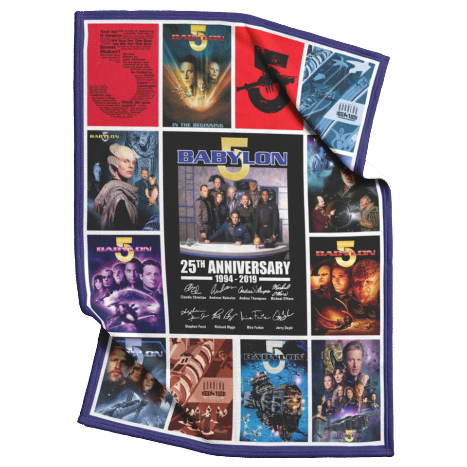 Babylon 5 Blanket, Babylon 5 TV Series Fleece copy