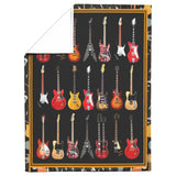 Beatles Guitar Blanket  Quilt lam lai