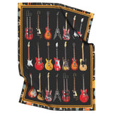 Beatles Guitar Blanket  Quilt lam lai