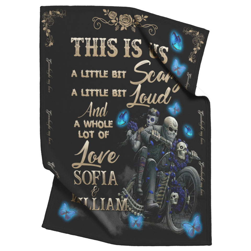 Biker Skull Skeleton Customized Names copy