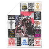 Black Jeep Blanket