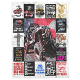 Black Jeep Blanket