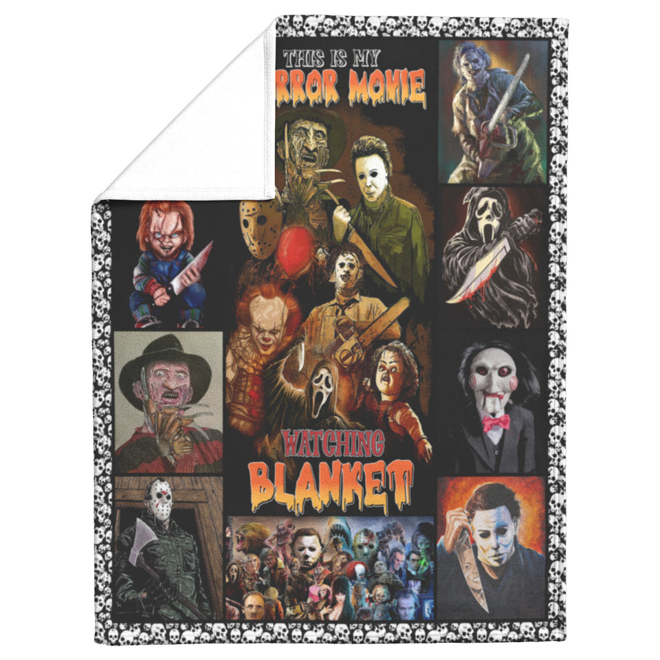 Blanket Xmas Halloween Flannel Cozy Plush Blanket