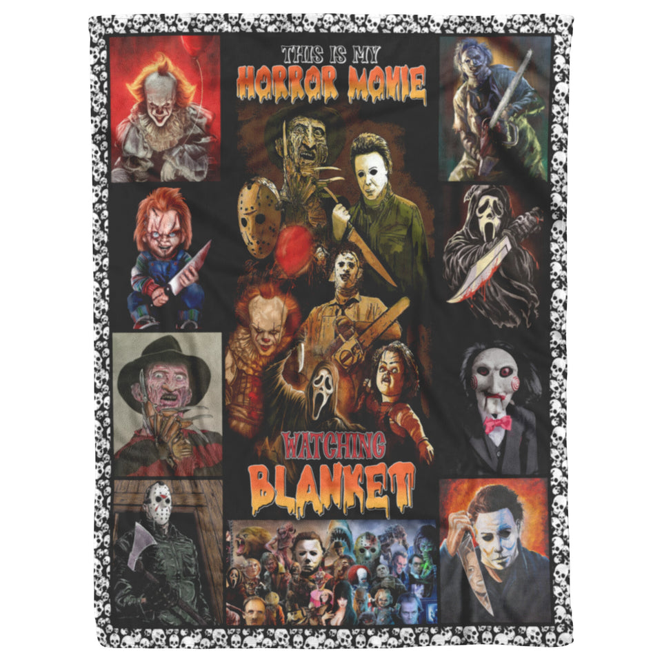 Blanket Xmas Halloween Flannel Cozy Plush Blanket