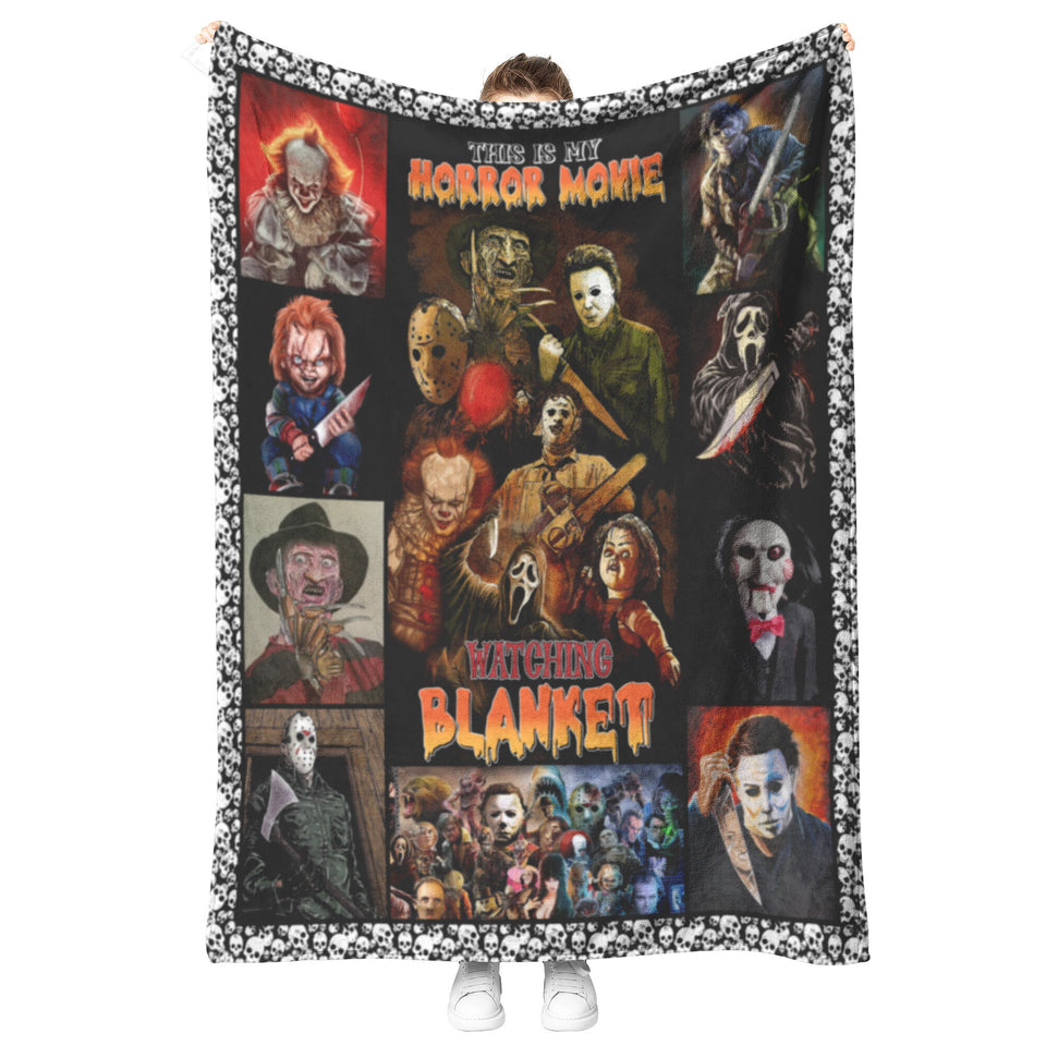 Blanket Xmas Halloween Flannel Cozy Plush Blanket copy