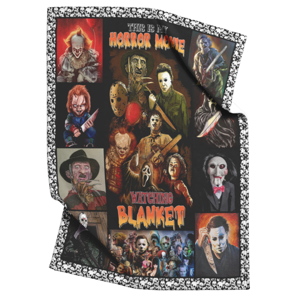 Blanket Xmas Halloween Flannel Cozy Plush Blanket copy