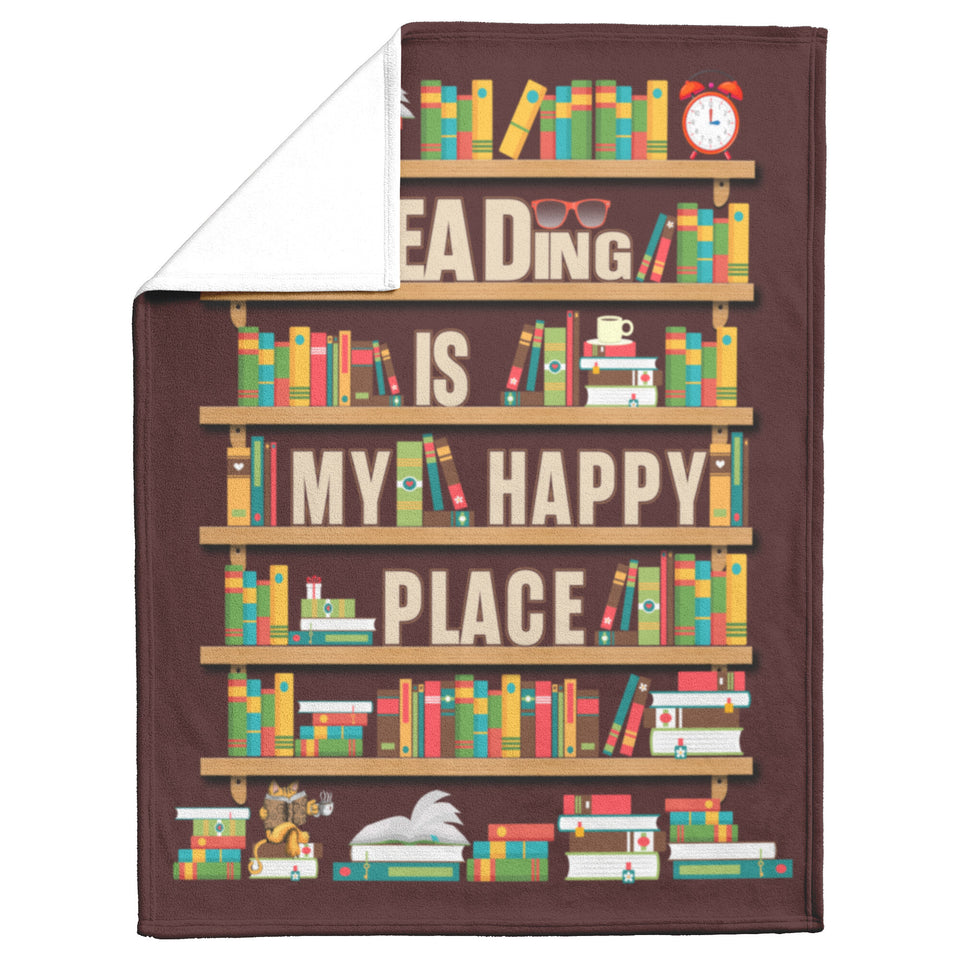 Book Lovers Gifts Blanket - Librarian Gifts Throw Blanket
