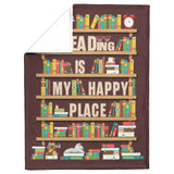 Book Lovers Gifts Blanket - Librarian Gifts Throw Blanket