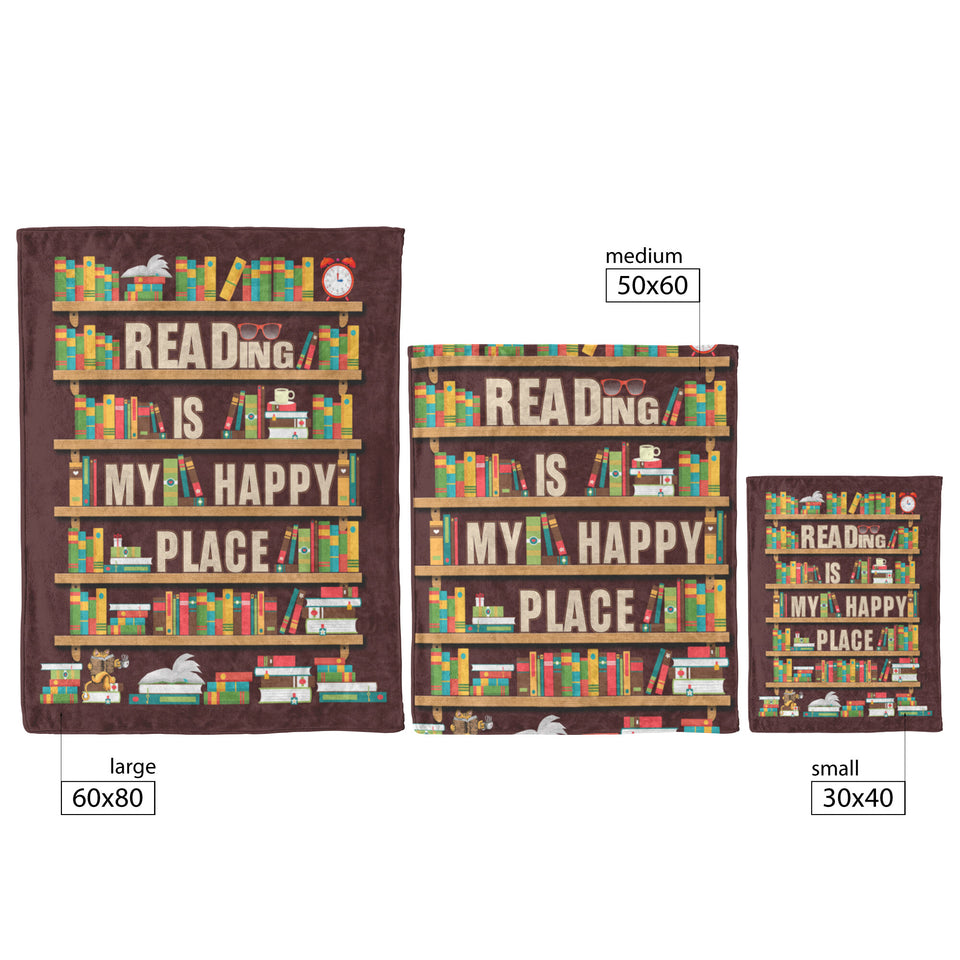 Book Lovers Gifts Blanket - Librarian Gifts Throw Blanket