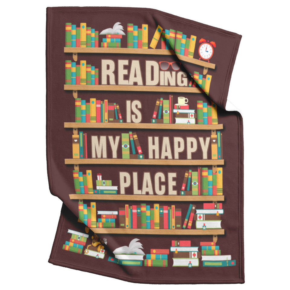 Book Lovers Gifts Blanket - Librarian Gifts Throw Blanket
