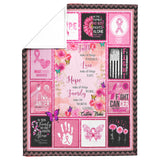 Breast Cancer Awareness Blanket