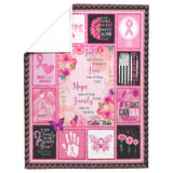 Breast Cancer Awareness Blanket