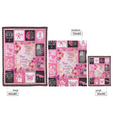 Breast Cancer Awareness Blanket