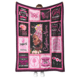 Breast Cancer Awareness Hopes Throw Blanket1