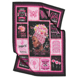 Breast Cancer Awareness Hopes Throw Blanket( sua lai loi)