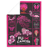 Breast Cancer Blanket, You are Braver Throw Blankets copy