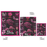 Breast Cancer Blanket, You are Braver Throw Blankets