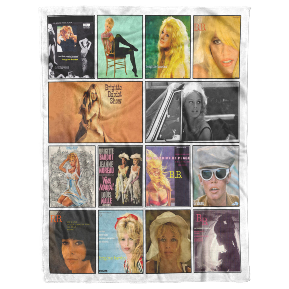 Brigitte Bardot Blanket