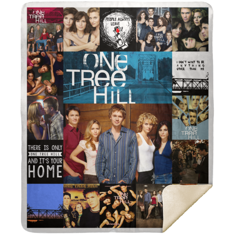 One Tree Hill Blanket, One Tree Hill TV series Fleece, Sherpa Blanket MSHM Premium Mink Sherpa Blanket 50x60
