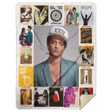 Bruno Mars Quilt Fleece Sherpa Throw Blanket for Bedroom Living Room Sofa MSHL Premium Mink Sherpa Blanket 60x80