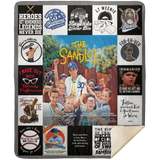 The Sandlot Blanket, The Sandlot Movie Fleece, Sherpa Blanket For Teen MSHM Premium Mink Sherpa Blanket 50x60