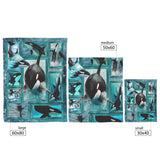 CUTE ORCA Blanket 60x80
