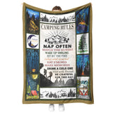 Camping Rules Quilt