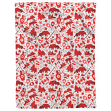 Canada Love Blanket, Canada Christmas Quilt