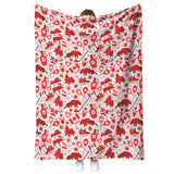 Canada Love Blanket, Canada Christmas Quilt