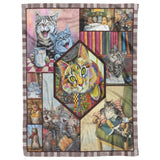 Cat Quilt, Cat Lover Quilt