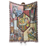Cat Quilt, Cat Lover Quilt