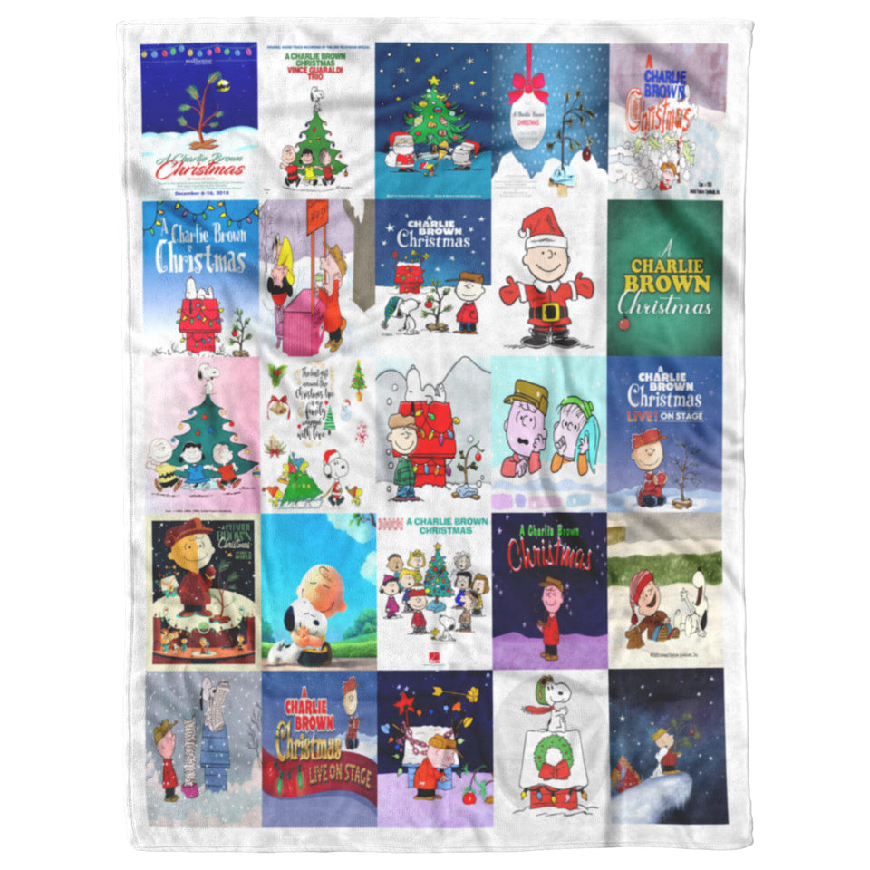 Charlie Brown Christmas Blanket copy