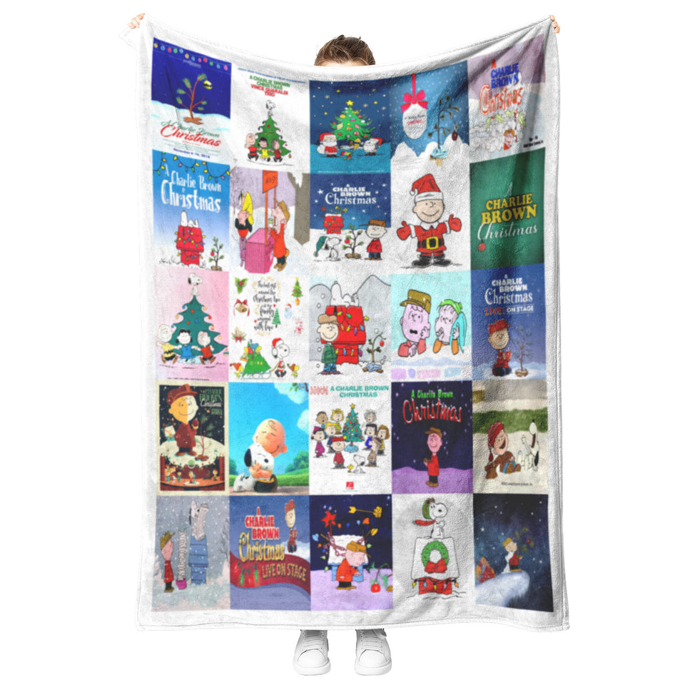 Charlie Brown Christmas Blanket copy